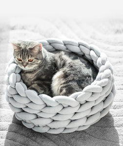 The Lux Hand-Crafted Cat Bed - WoofAddict
