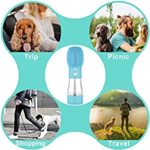 DogBottlePro All-In-One Water & Food Dispenser - WoofAddict