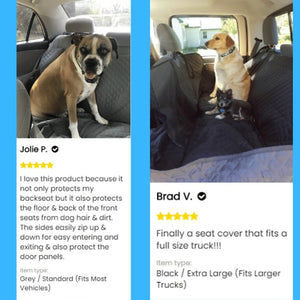 DogProofPro™ Car Seat Cover (+FREE Safety Belt!) - WoofAddict